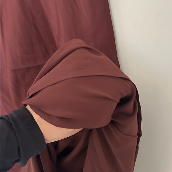 Z Supply Europa Poly Sheen Skirt in Berry Wine Sz M - Picture 7 of 8